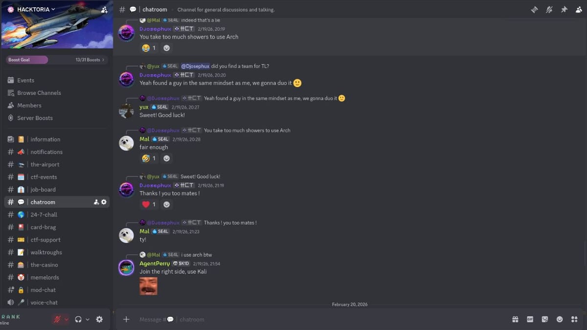 A new era for Hacktoria